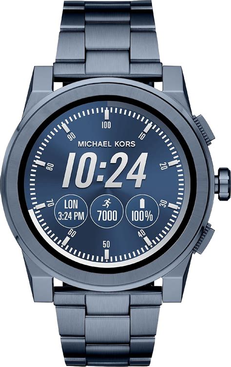 mens michael kors smart watch